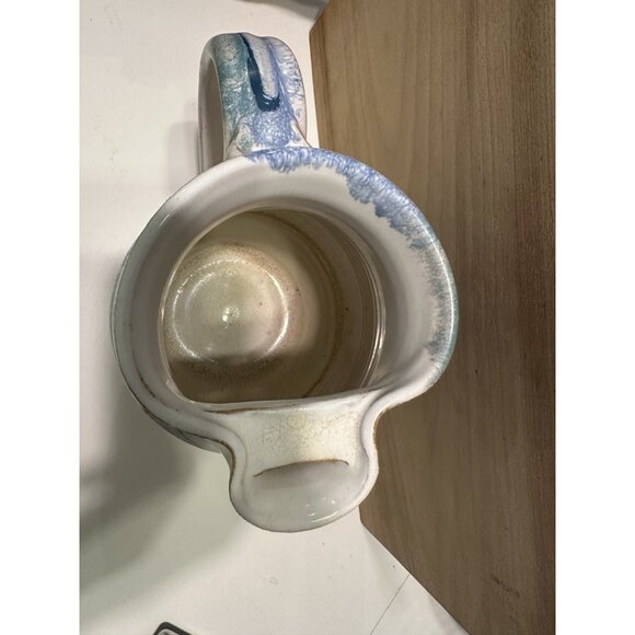 Vintage Art Pottery 80s style Pitcher Flower Vase signed Brenner ? Brennon ? - Picture 3 of 7